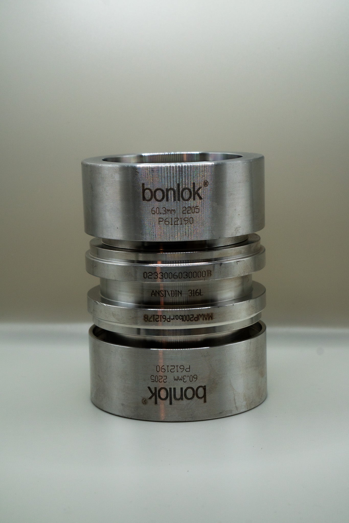 Bonlok 60.3mm 2205 P612190 Straight Coupling / Reducer (No-Weld Compression Connector)