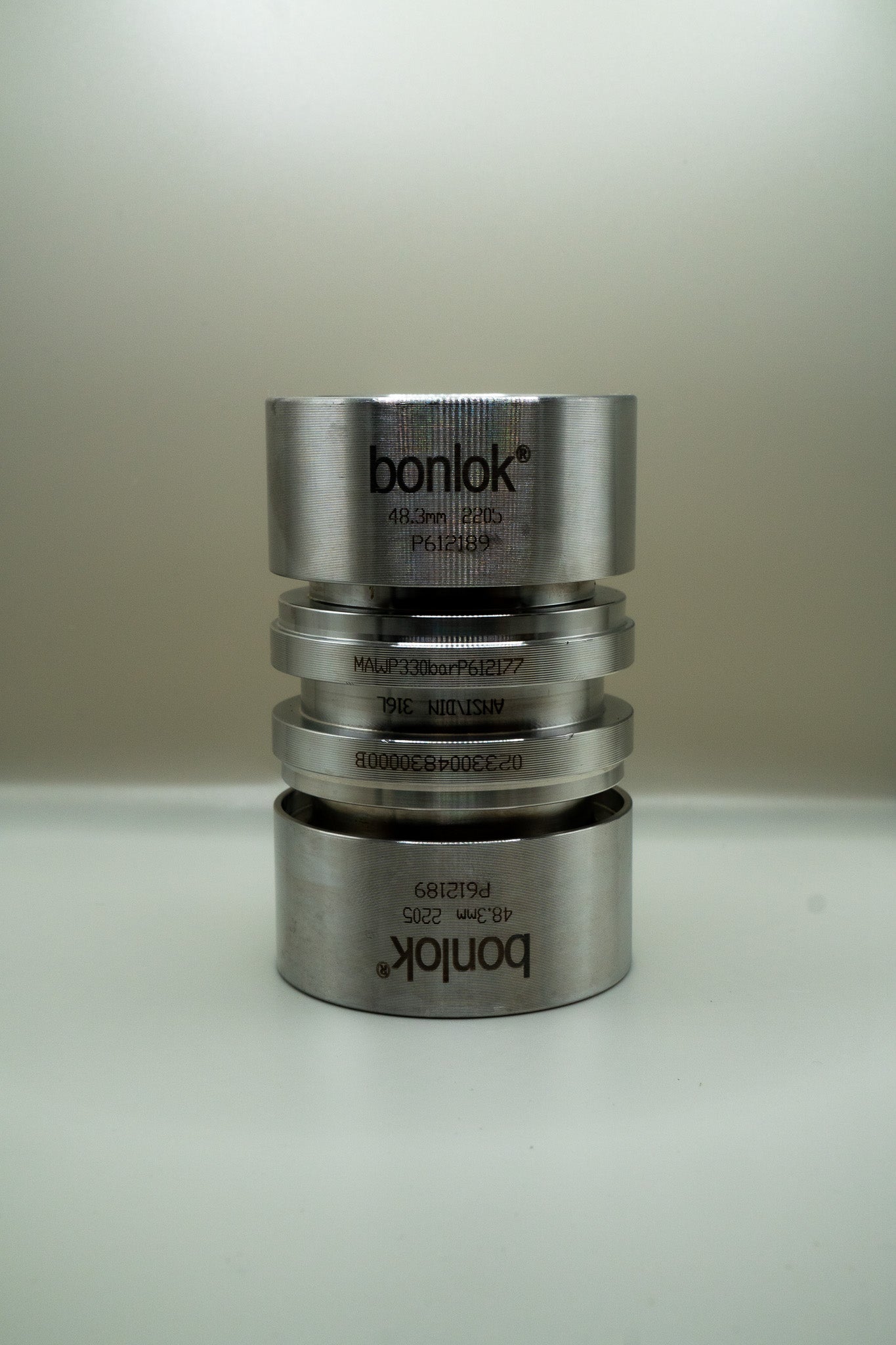 Bonlok 48.3mm 2205 P612189 Straight Coupling / Reducer (No-Weld Compression Connector)