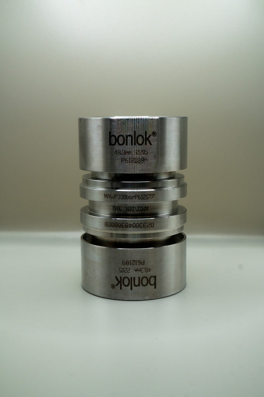 Bonlok 48.3mm 2205 P612189 Straight Coupling / Reducer (No-Weld Compression Connector)